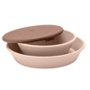 Kép 1/5 - BIBS tányér szett - Púderrózsaszín
