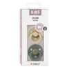 Kép 2/2 - BIBS cumi krémsárga - tearózsa - 2db