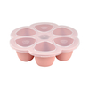 Kép 1/2 - Béaba - Szilikon multifunkciós bébiétel tároló - 6 x 150 ml - Sötét rózsaszín