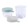 Kép 1/2 - Béaba - Üveg tároló doboz szett 2 db - 150 ml Zöld - 250 ml Halvány köd