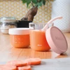 Kép 2/2 - Béaba - Tároló doboz kiváló minőségű üvegből - 250 ml - Rózsaszín