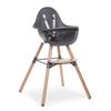 Kép 4/10 - Evolu 2 Etetőszék - Állítható Magasság (50-75 Cm/*90 Cm) - Fa/Antracit