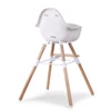 Kép 5/9 - Evolu 2 Etetőszék - Állítható Magasság (50-75 Cm/*90 Cm) - Fa/Fehér