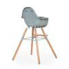 Kép 5/10 - Evolu 2 Etetőszék - Állítható Magasság (50-75 Cm/*90 Cm) - Fa/Menta
