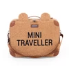 Kép 6/12 - &quot;Mini Traveller&quot; Utazótáska - Plüss - Barna