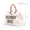 Kép 6/11 - &quot;Mommy Bag&quot; Táska - Törtfehér/Fekete
