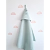 Kép 1/5 - Kapucnis törölköző - dínós dusty mint