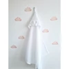 Kép 1/7 - Kapucnis törölköző - macis white