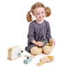 Kép 2/2 - Tender Leaf Toys - Fa kenyérpirító avokádóval