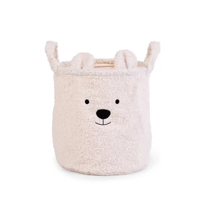 Teddy Kosárka- 30x30x30 Cm - Törtfehér