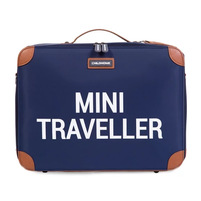 "Mini Traveller" Utazótáska - Sötétkék/Fehér