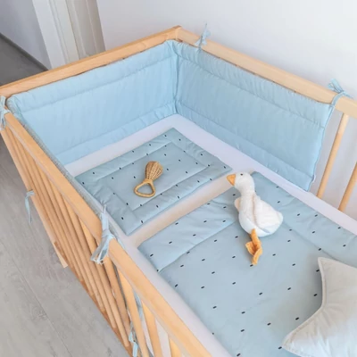 Babaágynemű szett - Confetti - DUSTY MINT