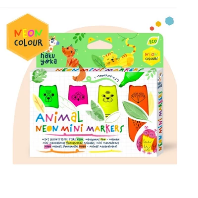 Neon filctoll készlet - Állatok