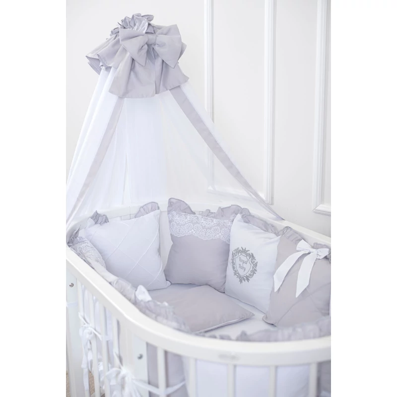 Royal baby szürke ágynemű szett