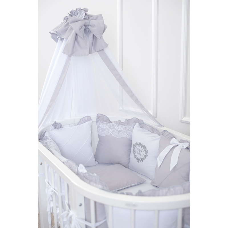 Royal baby szürke ágynemű