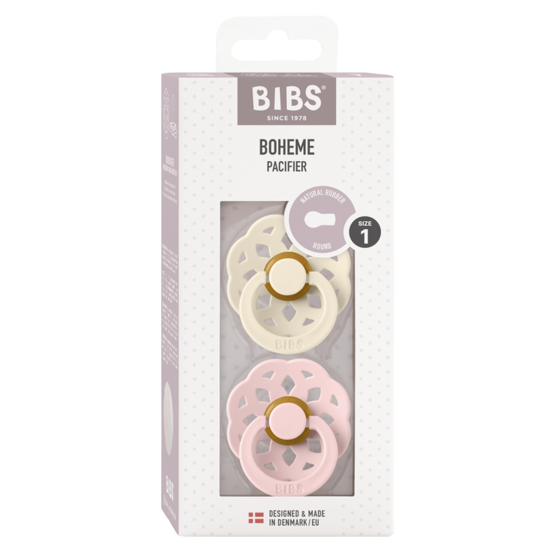BIBS Boheme cumi - krémfehér - cseresznyevirág