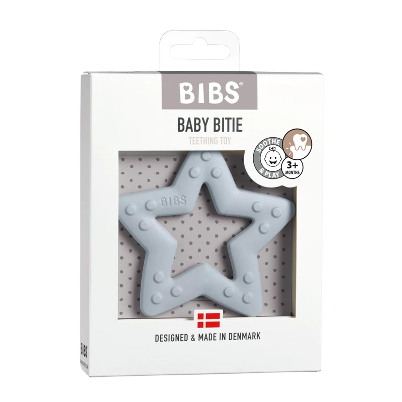 BIBS - Pasztellkék csillag rágóka