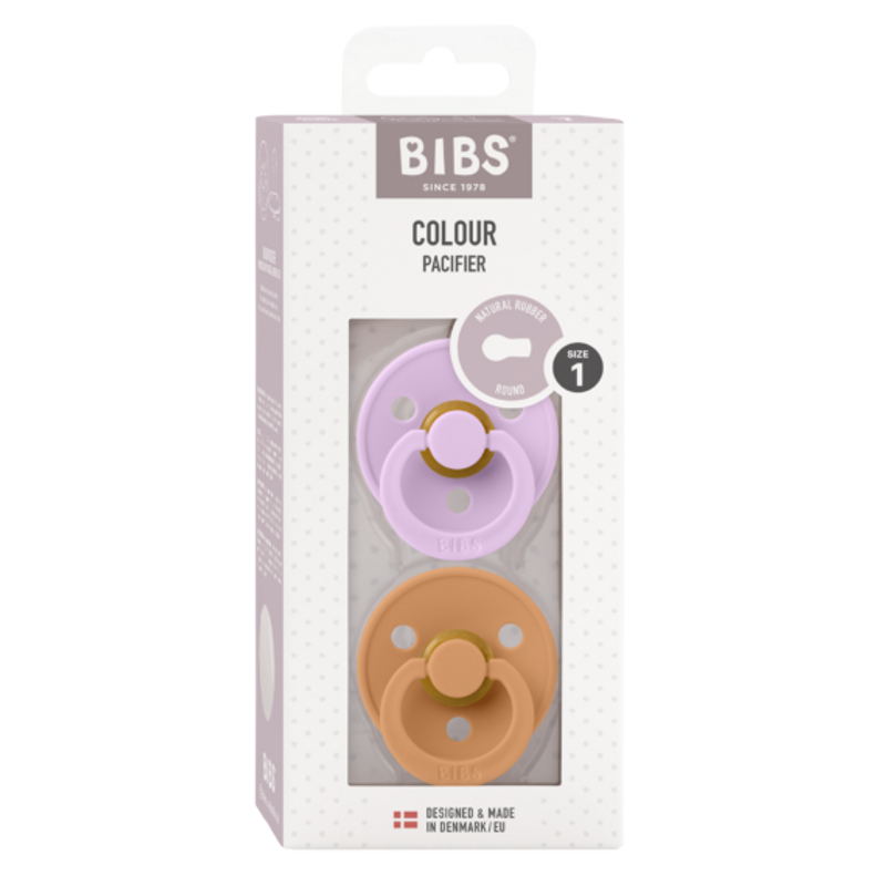BIBS cumi - viola - sütőtök - 2db
