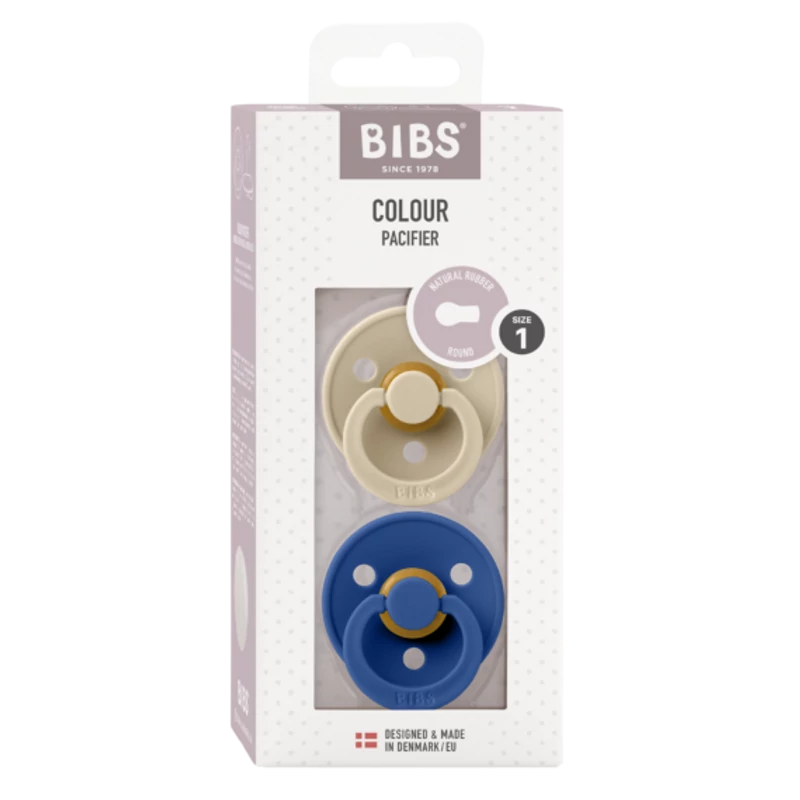 BIBS cumi vanília - búzavirág - 2db
