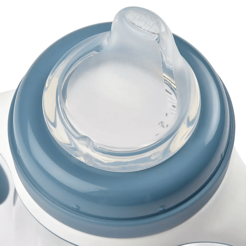 Béaba - 2 az 1-ben Tanuló cumisüveg 210 ml – Viharkék