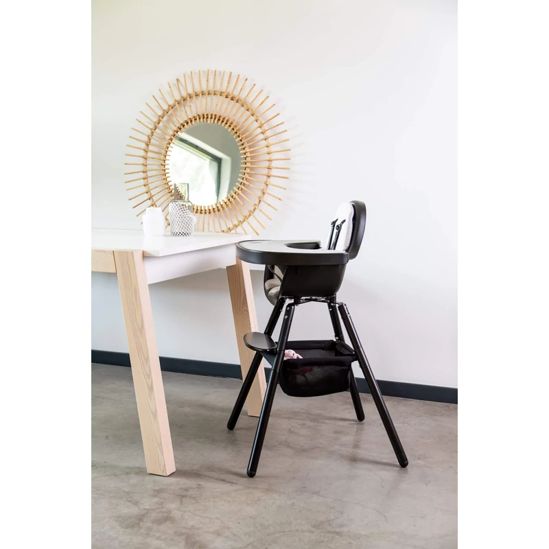 Evolu 2 Etetőszék - Állítható Magasság (50-75 Cm/*90 Cm) - Fekete