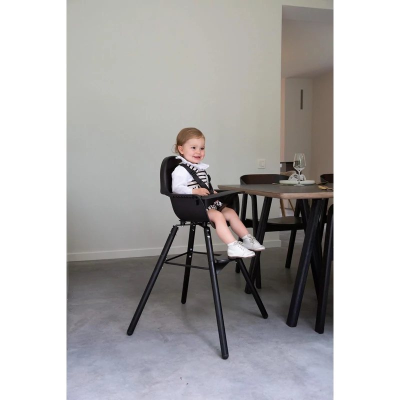 Evolu 2 Etetőszék - Állítható Magasság (50-75 Cm/*90 Cm) - Fekete