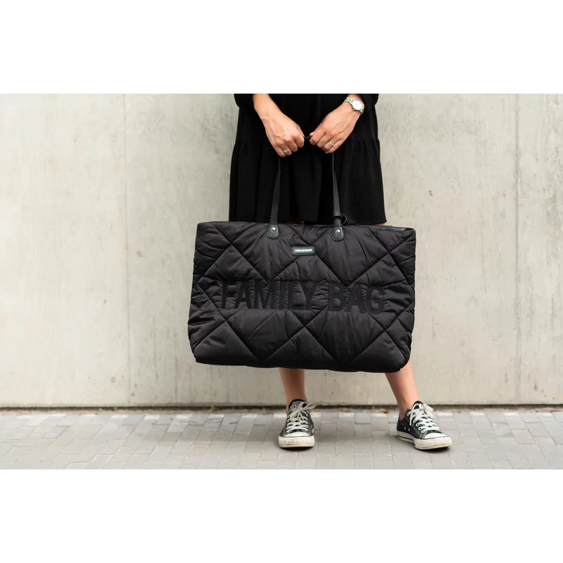 &quot;Family Bag&quot; Táska - Pufi - Fekete