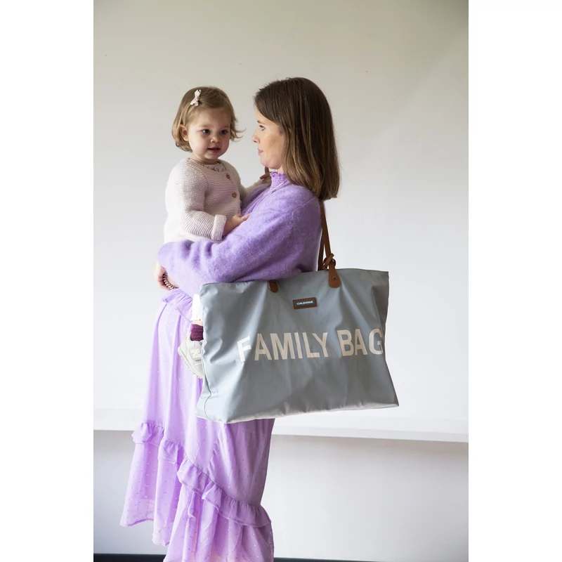 &quot;Family Bag&quot; Táska - Világosszürke