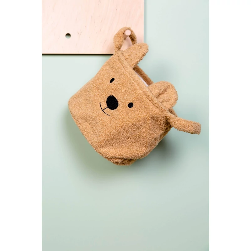 Teddy Kosárka - 25x20x20 Cm - Barna