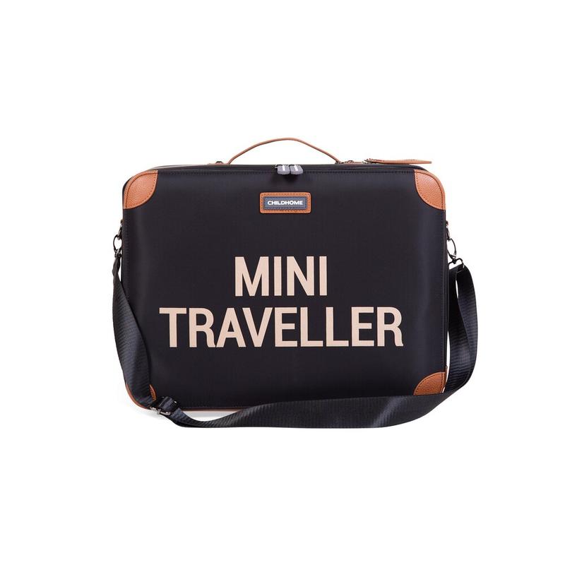 &quot;Mini Traveller&quot; Utazótáska - Fekete/Arany