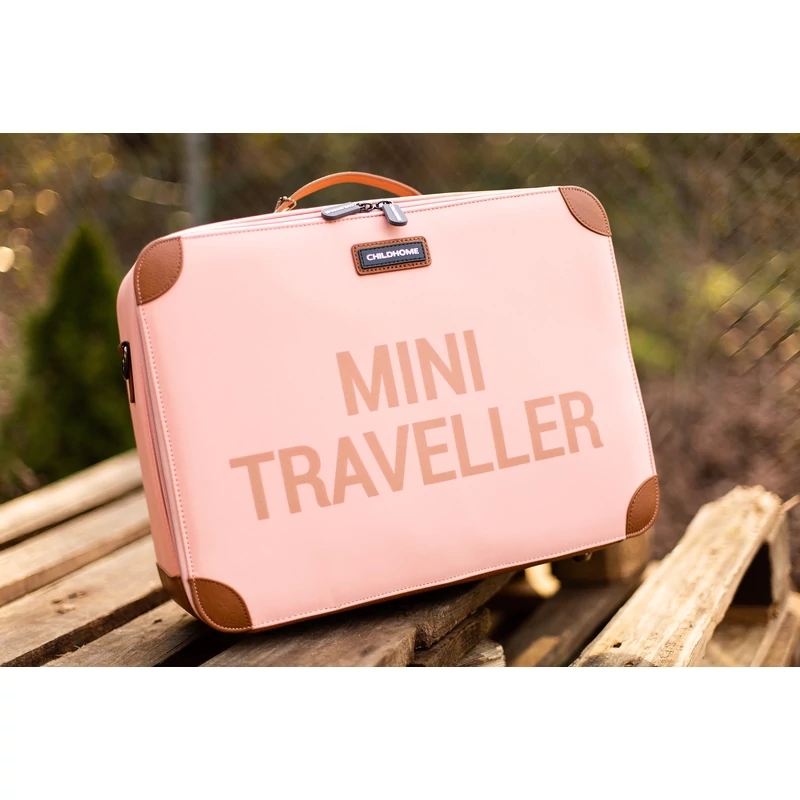 &quot;Mini Traveller&quot; Utazótáska - Pink/Réz
