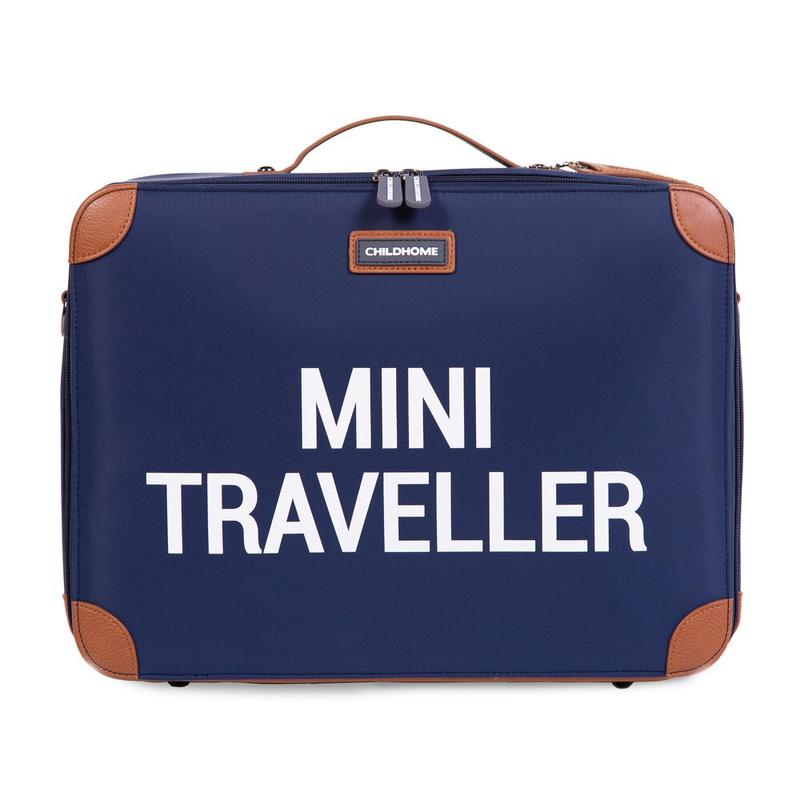&quot;Mini Traveller&quot; Utazótáska - Sötétkék/Fehér