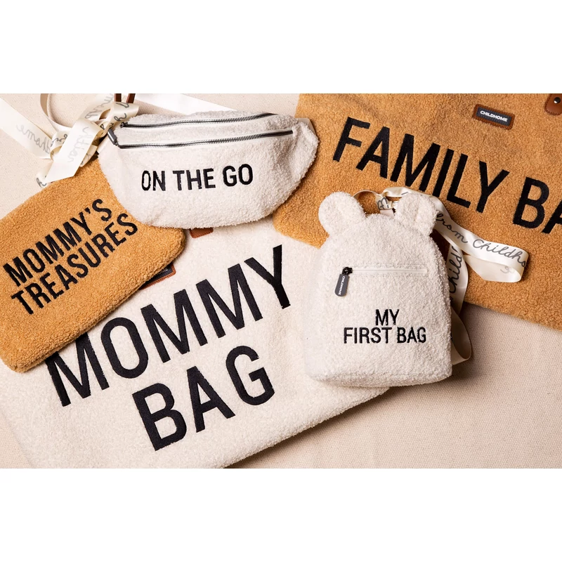 &quot;Mommy Bag&quot; Táska - Plüss - Fehér