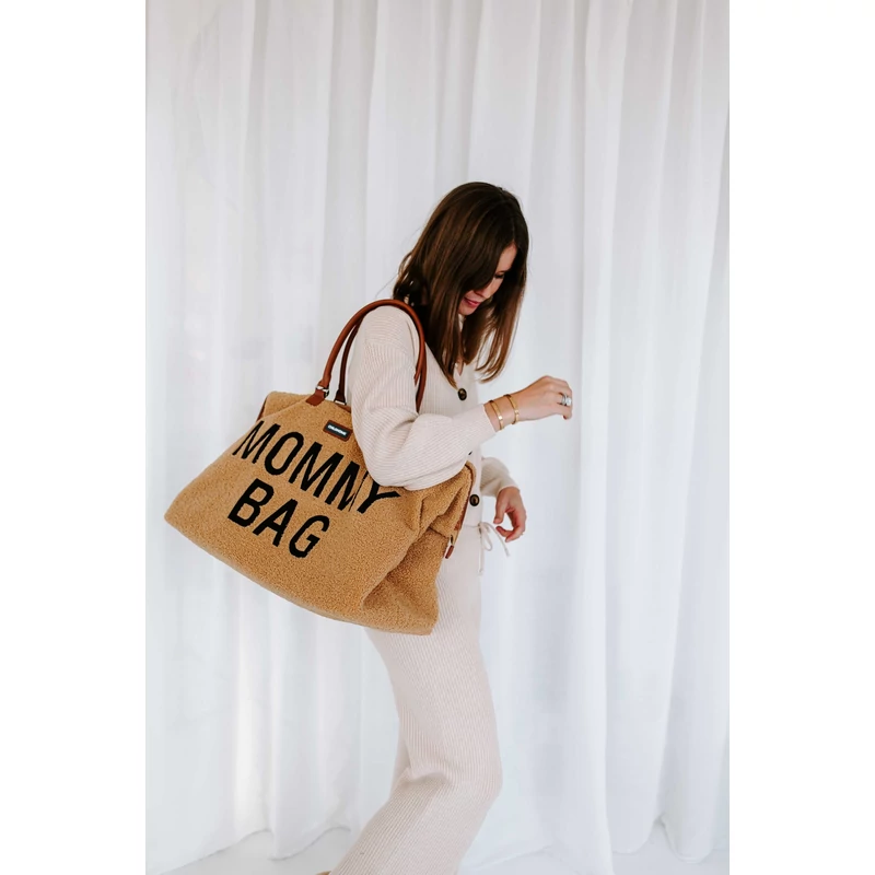&quot;Mommy Bag&quot; Táska - Plüss - Barna