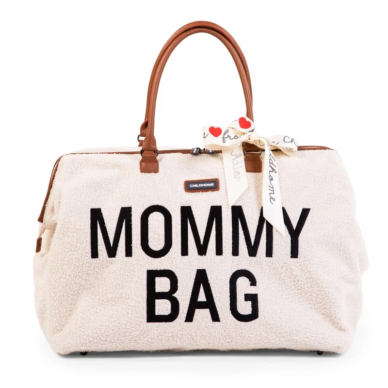 &quot;Mommy Bag&quot; Táska - Plüss - Fehér