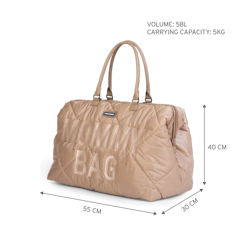 &quot;Mommy Bag&quot; Táska - Pufi - Bézs