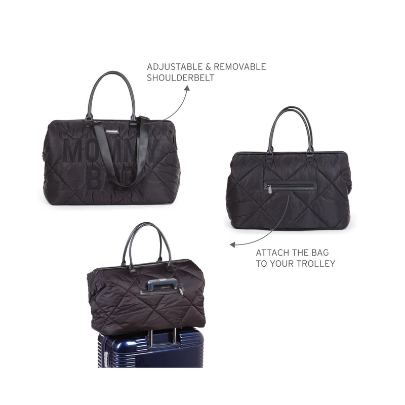 &quot;Mommy Bag&quot; Táska - Pufi - Fekete