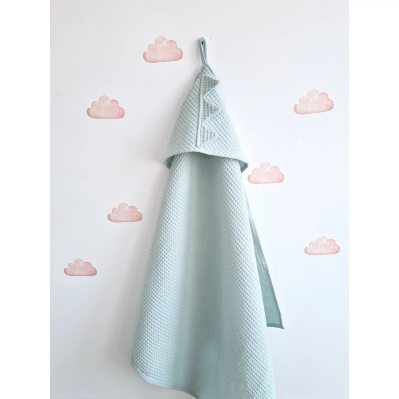 Kapucnis törölköző - dínós dusty mint