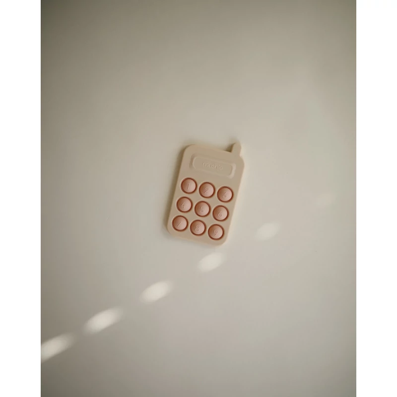 MUSHIE nyomogatós telefon - púderrózsaszín
