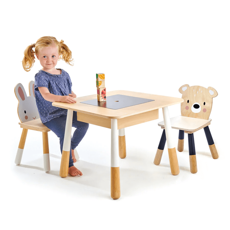 Tender Leaf Toys - Fa asztal székekkel