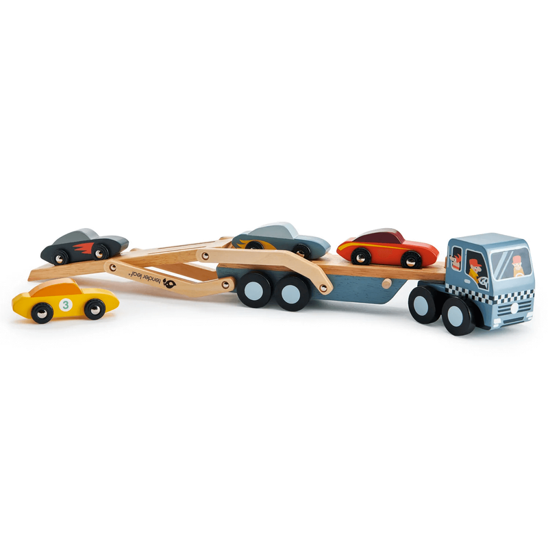 Tender Leaf Toys - Autószállító kamion