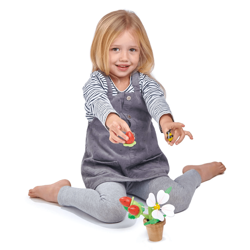 Tender Leaf Toys - Eper bokor virágcserépben