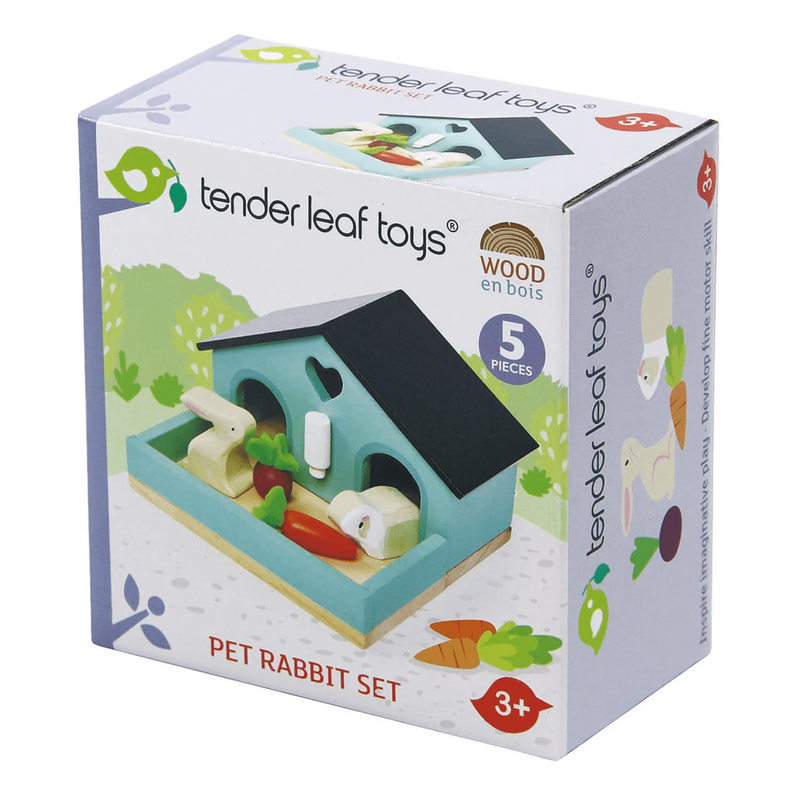 Tender Leaf Toys - Fa nyuszi ház