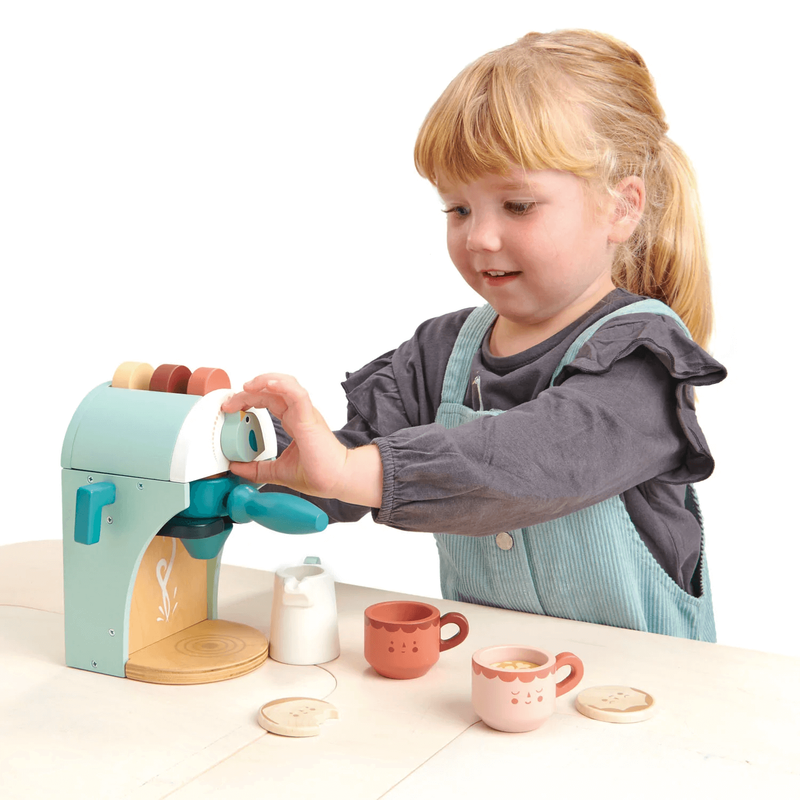 Tender Leaf Toys - Fa kávéfőző