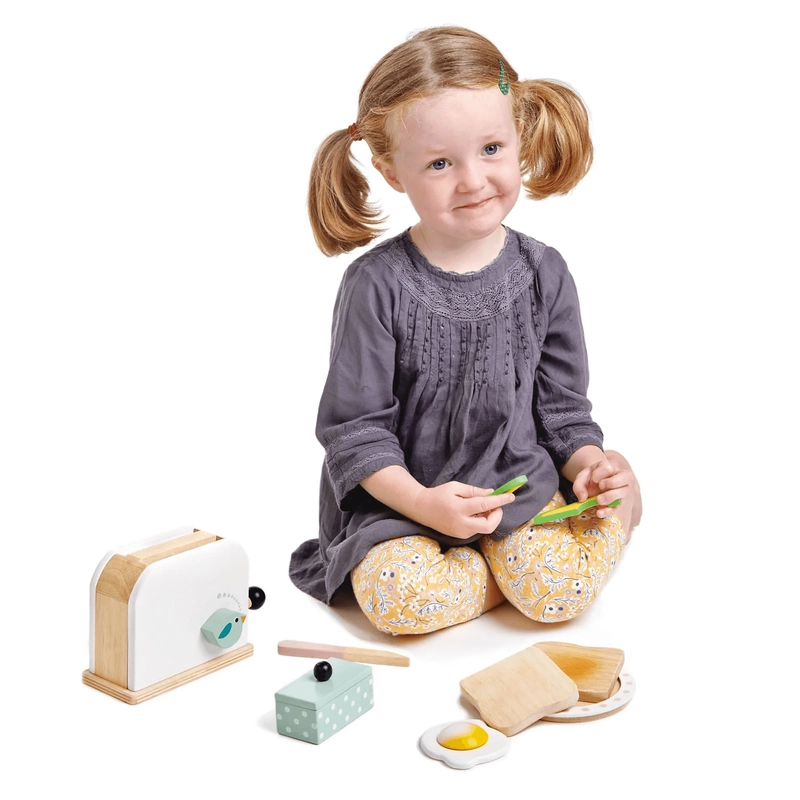 Tender Leaf Toys - Fa kenyérpirító avokádóval